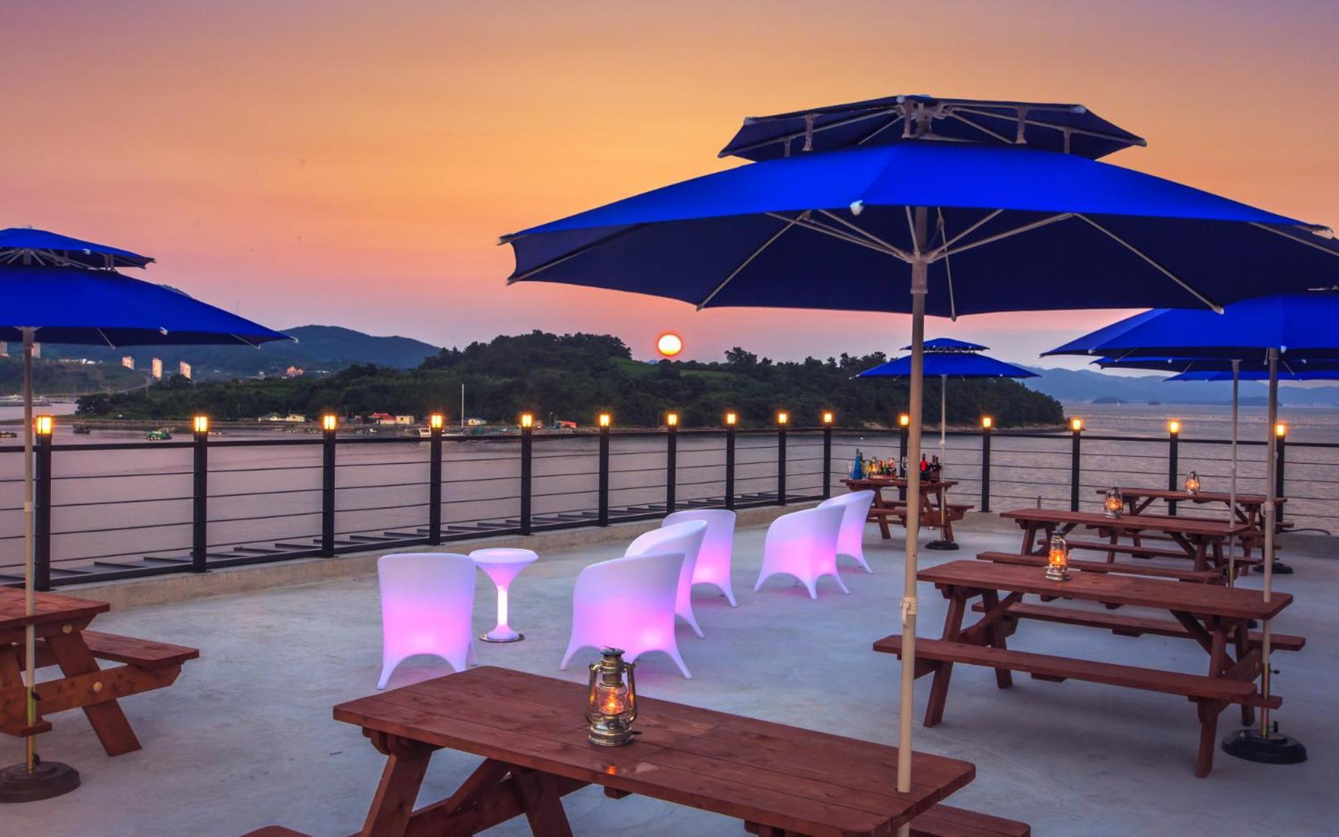 Onda D'Oro Hostel Yeosu Eksteriør billede
